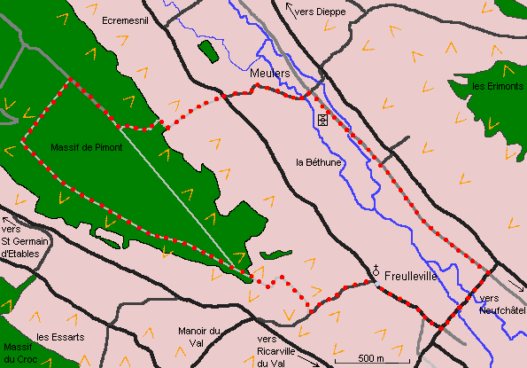 Massif de Pimont, Béthune
