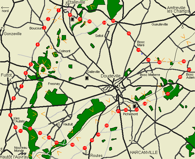 Autour de Doudeville