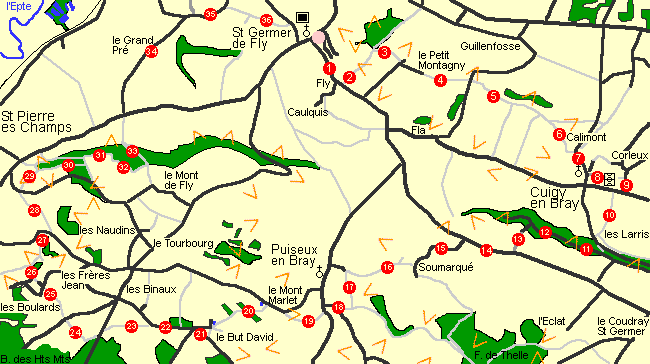 Vers Sainte Hélène