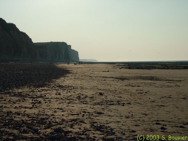 Plage de Quiberville (Vue Ouest)