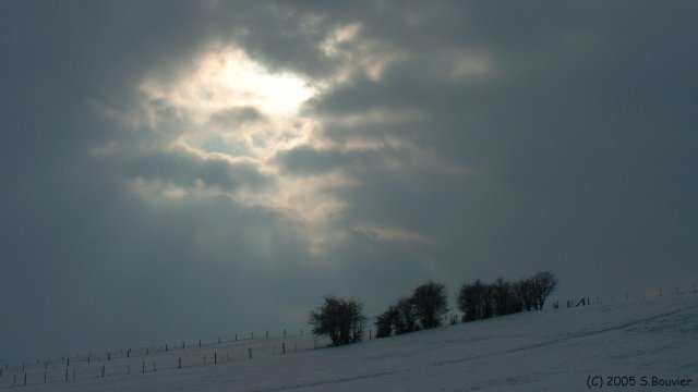 Ciel, Prairies et Neige