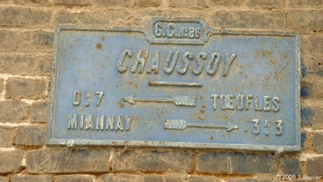 Chaussoy (Panneau)