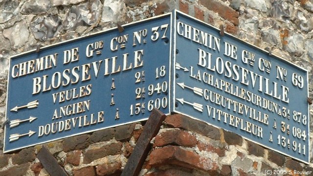 Blosseville (Panneaux)