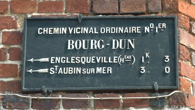 Le Bourg Dun (Panneau)