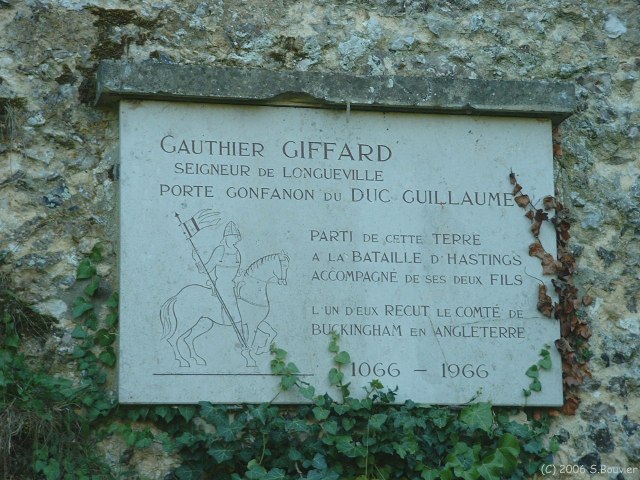 Longueville sur Scie (Plaque)