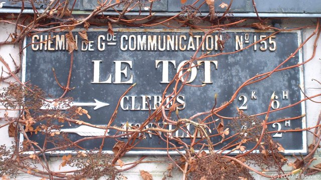 Clères (Panneau)