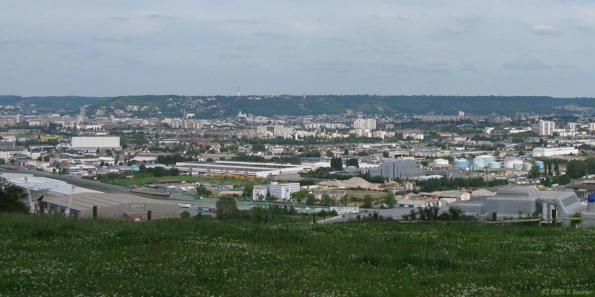 Petit Quevilly (Vue de Canteleu, Temps Perdu)