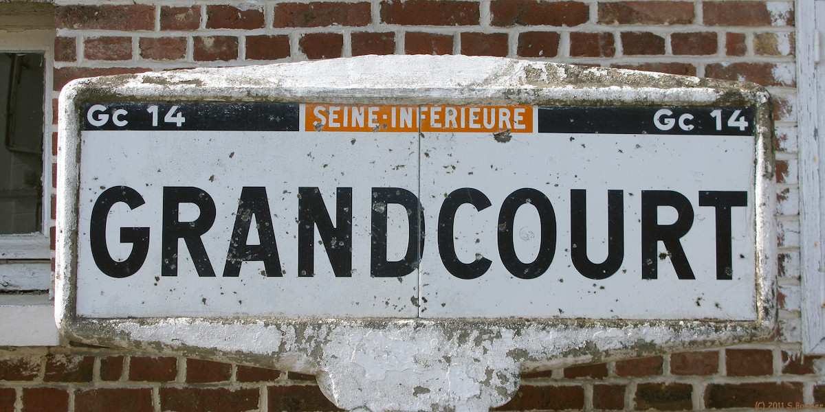 Grandcourt (Panneau)