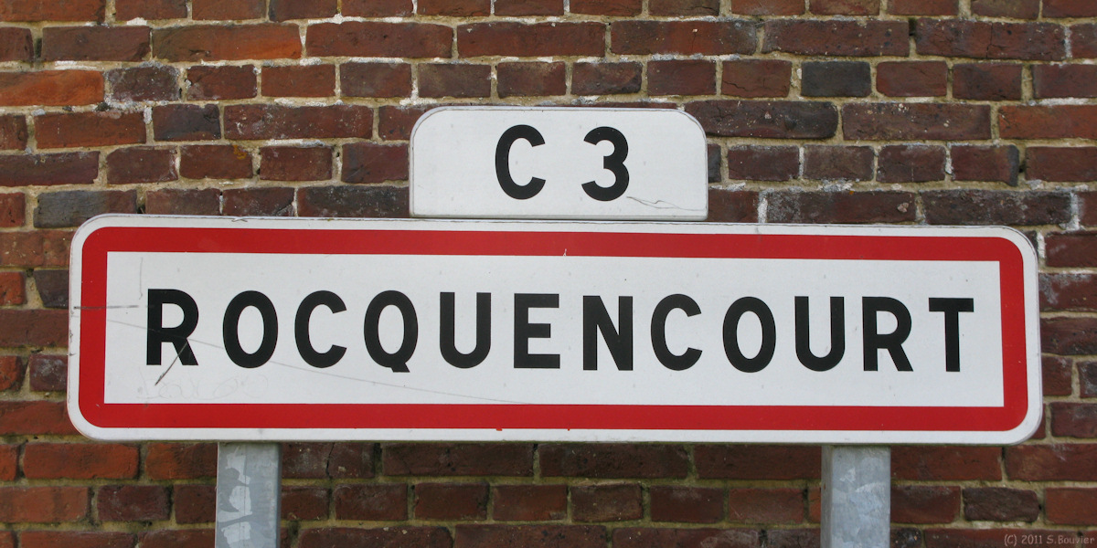 Rocquencourt (Panneau)