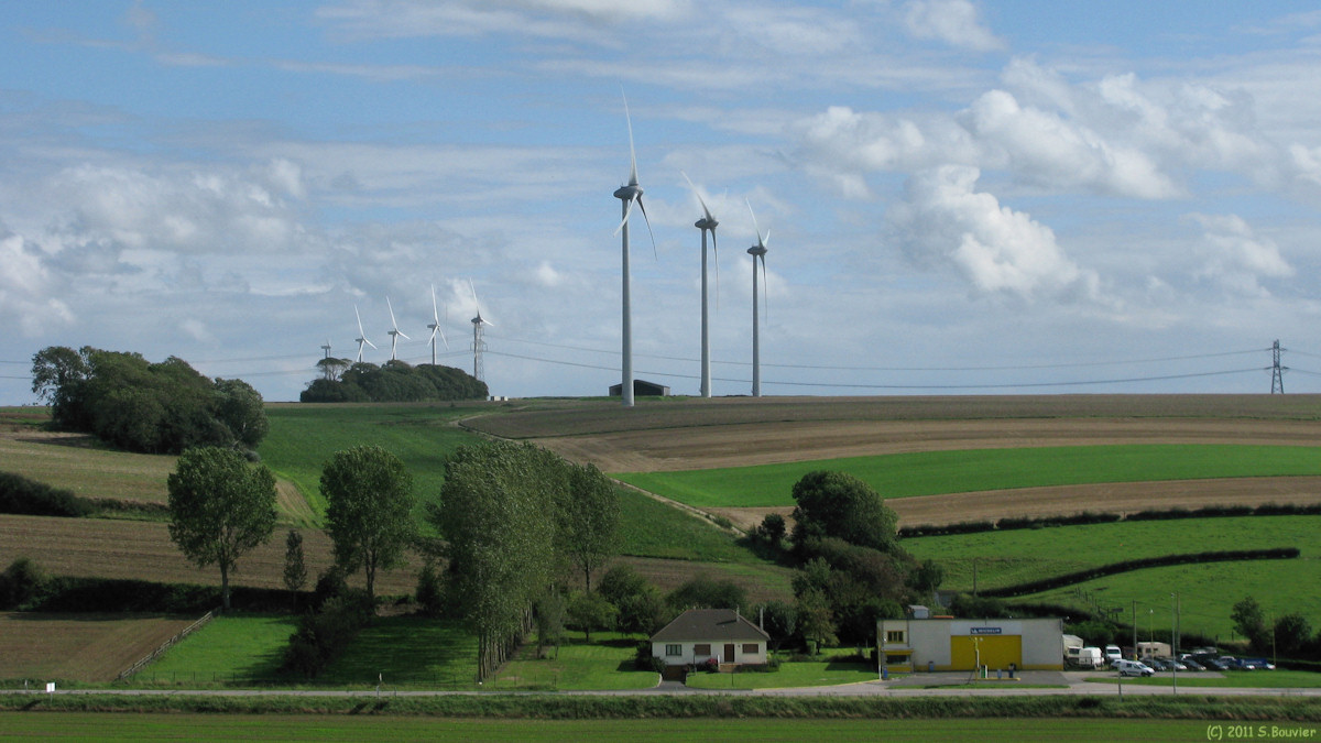 Criel sur Mer (Eoliennes)