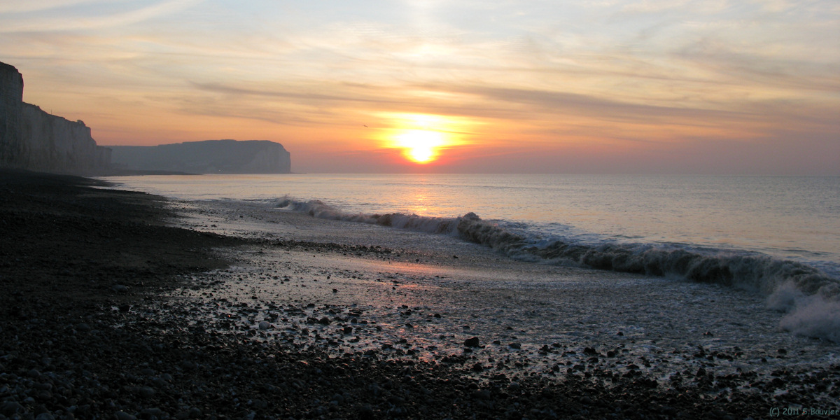 Criel sur Mer (Soleil couchant 1)