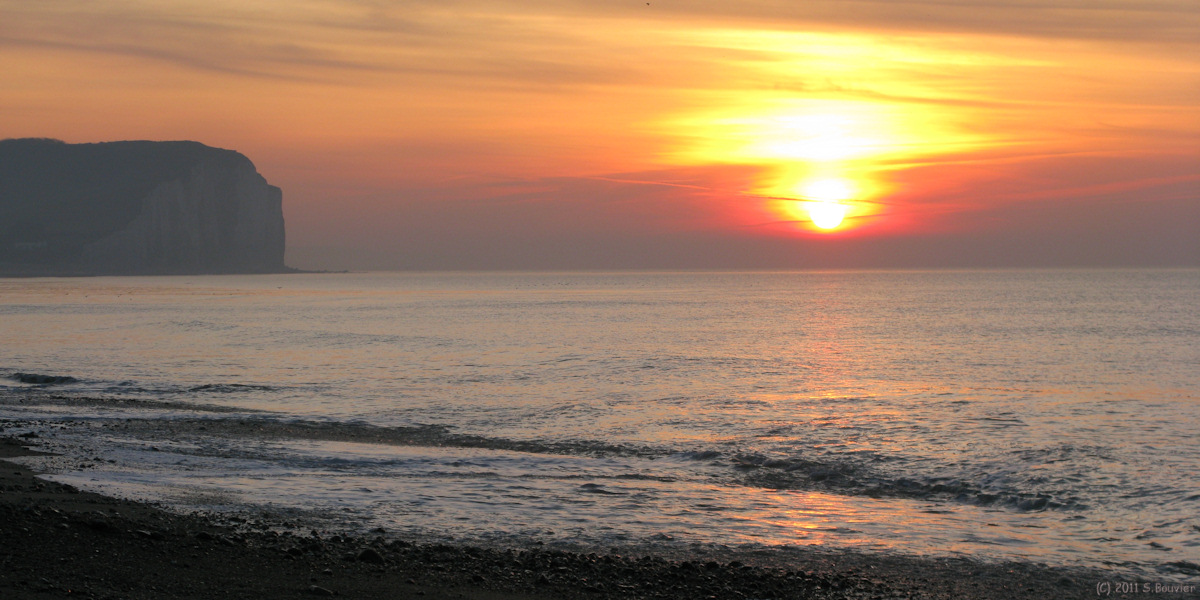 Criel sur Mer (Soleil couchant 2)