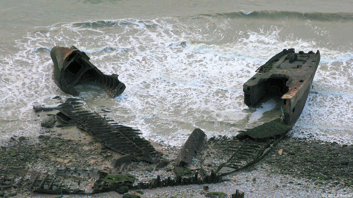 Octeville sur Mer (Epaves)