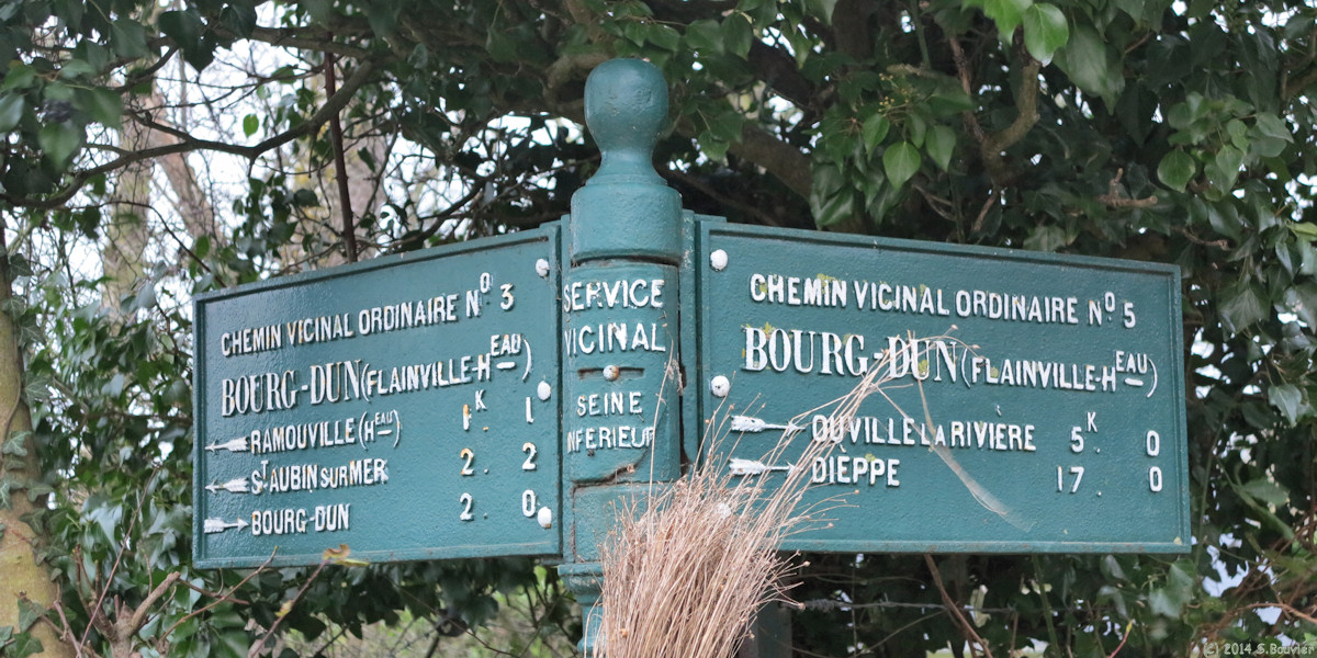 Le Bourg Dun (Ancien Panneau)