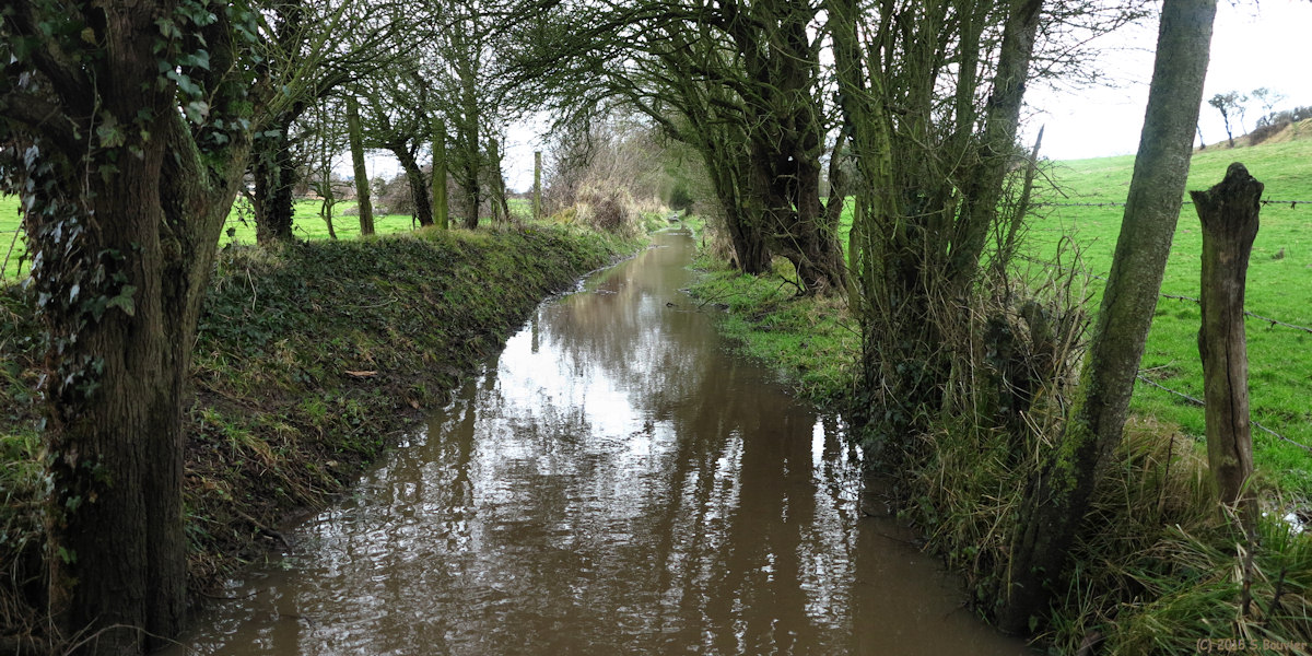 Sainte Marguerite sur Mer (Chemin inondé)