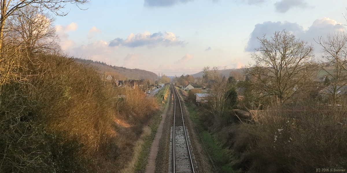 Crosville sur Scie (Voie ferrée)