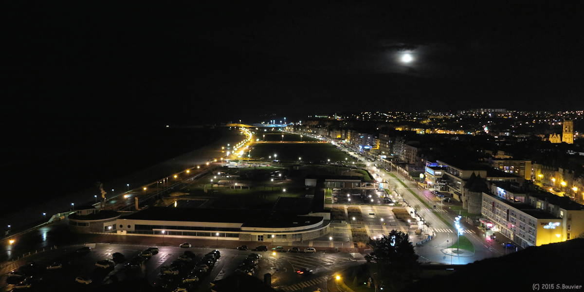 Dieppe (Panorama, Nuit)