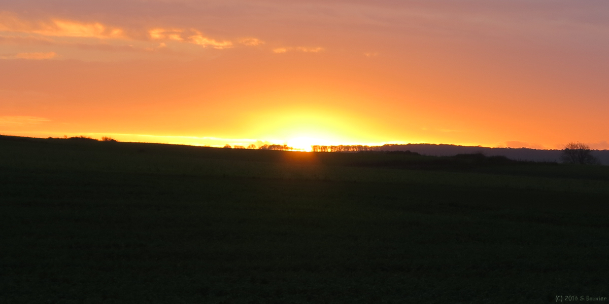 Saint Vaast d'Equiqueville (Coucher de Soleil)