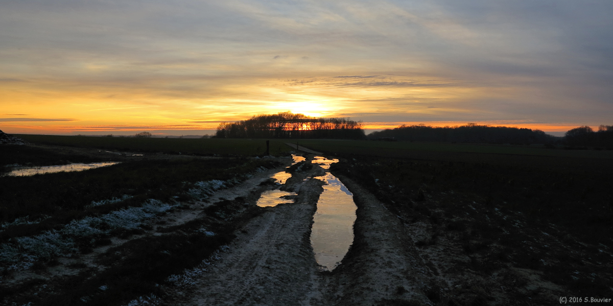 Notre Dame d'Aliermont (Coucher de Soleil)