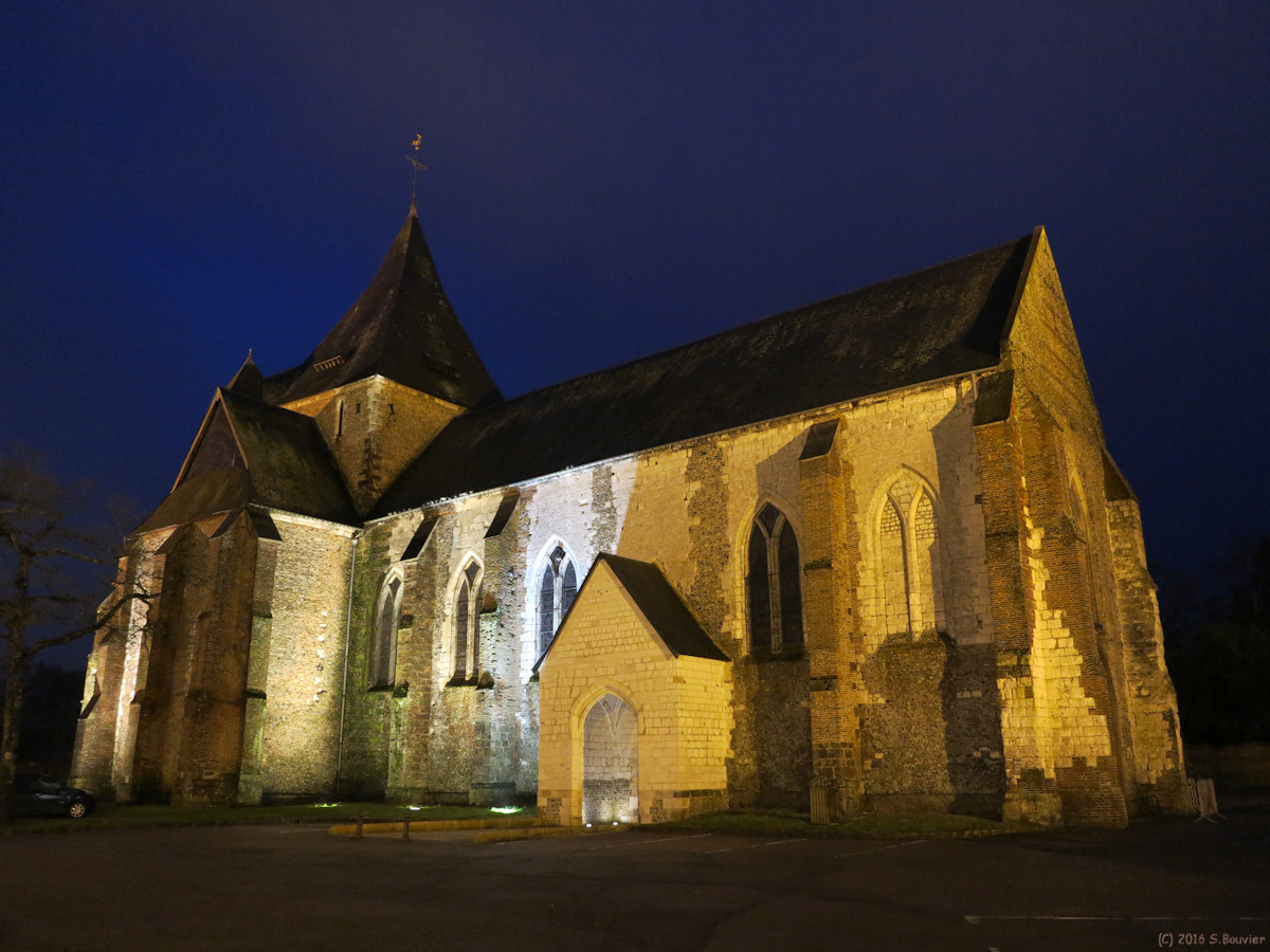 Saint Nicolas d'Aliermont (Eglise, Nuit)