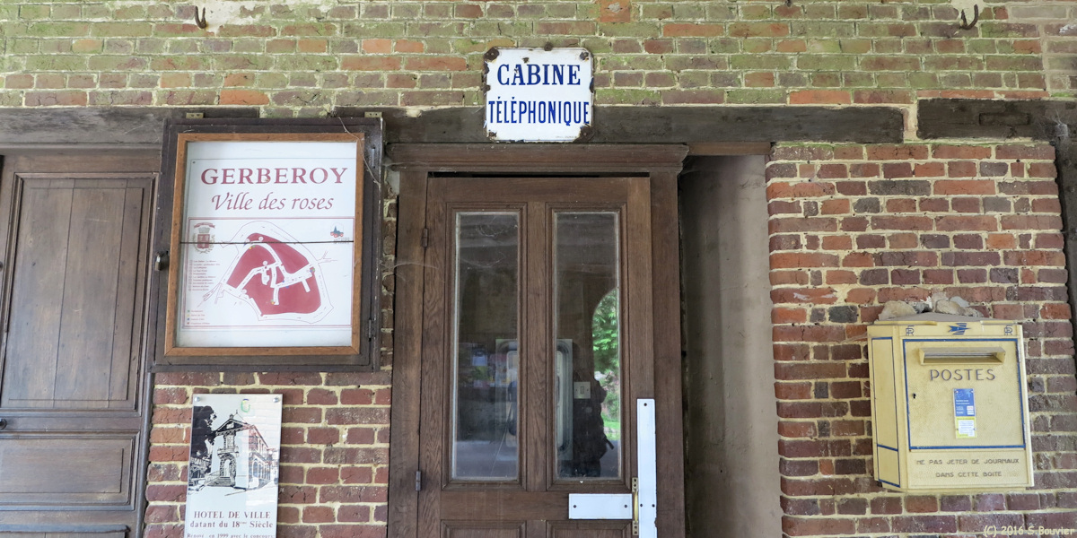 Gerberoy (Cabine téléphonique)