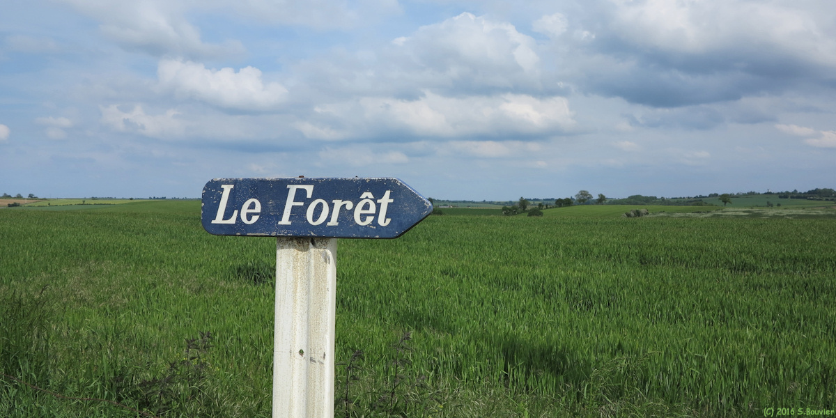 Ferrières en Bray (Panneau)