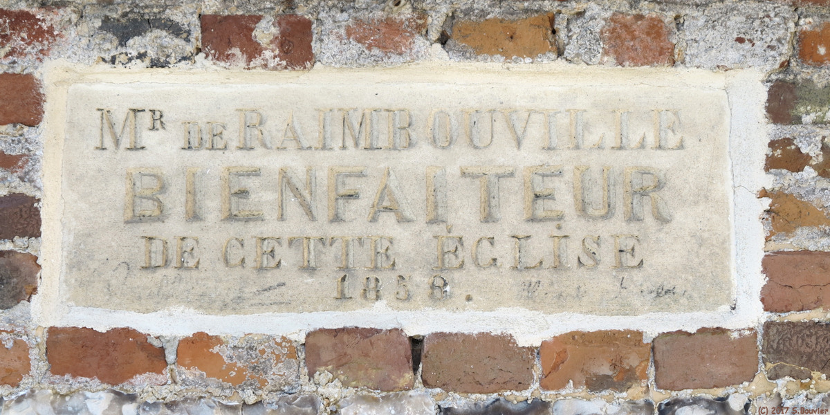 Notre Dame du Parc (Plaque)