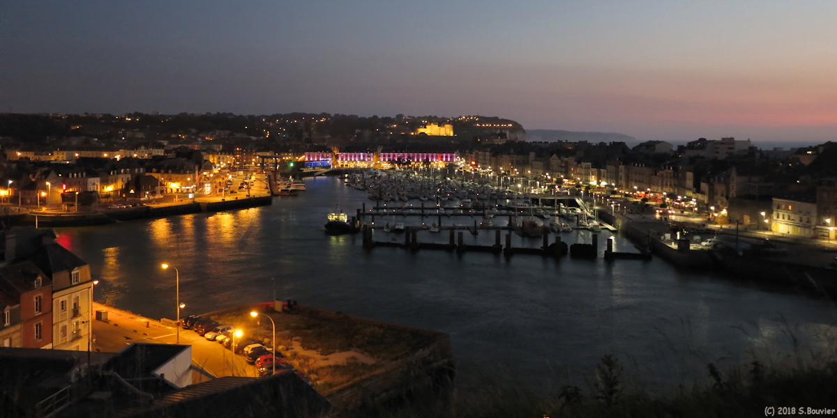 Dieppe (Port de Plaisance 1, Nuit)