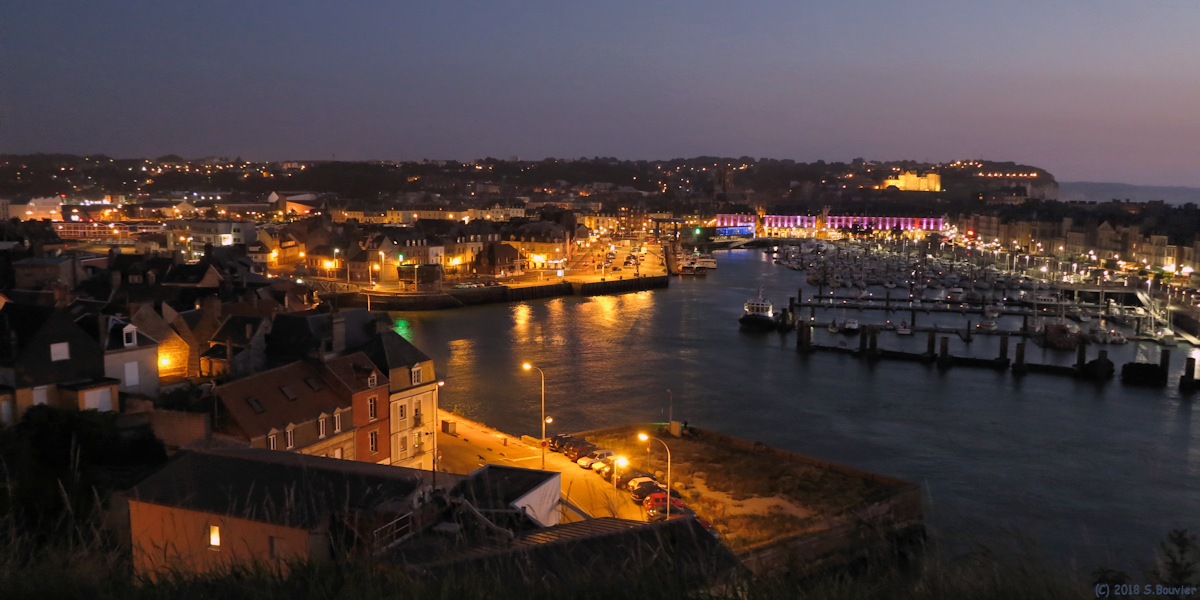 Dieppe (Port de Plaisance 3, Nuit)