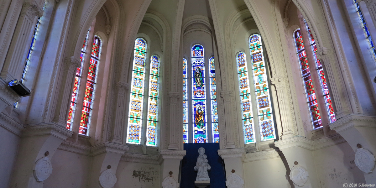 Dieppe (Chapelle, Vitraux)
