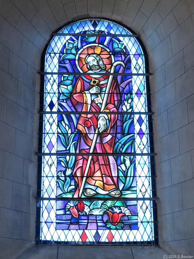 Bréauté (Vitrail, Eglise)