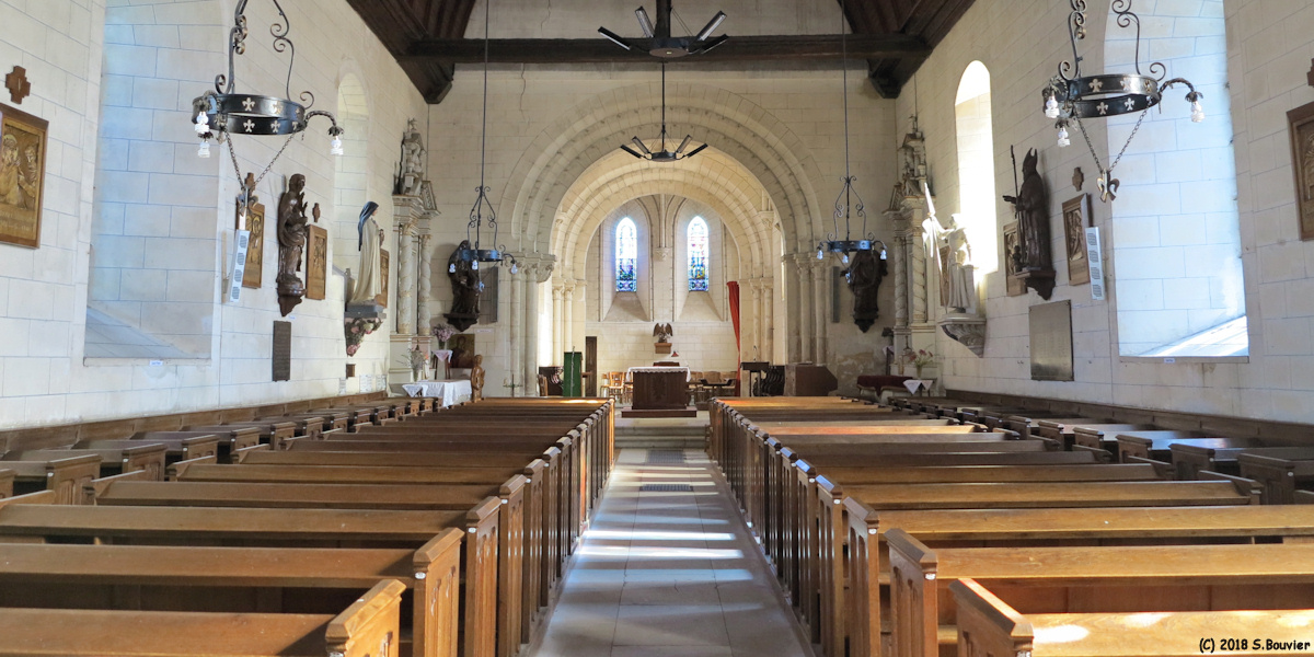 Bréauté (Nef, Eglise)