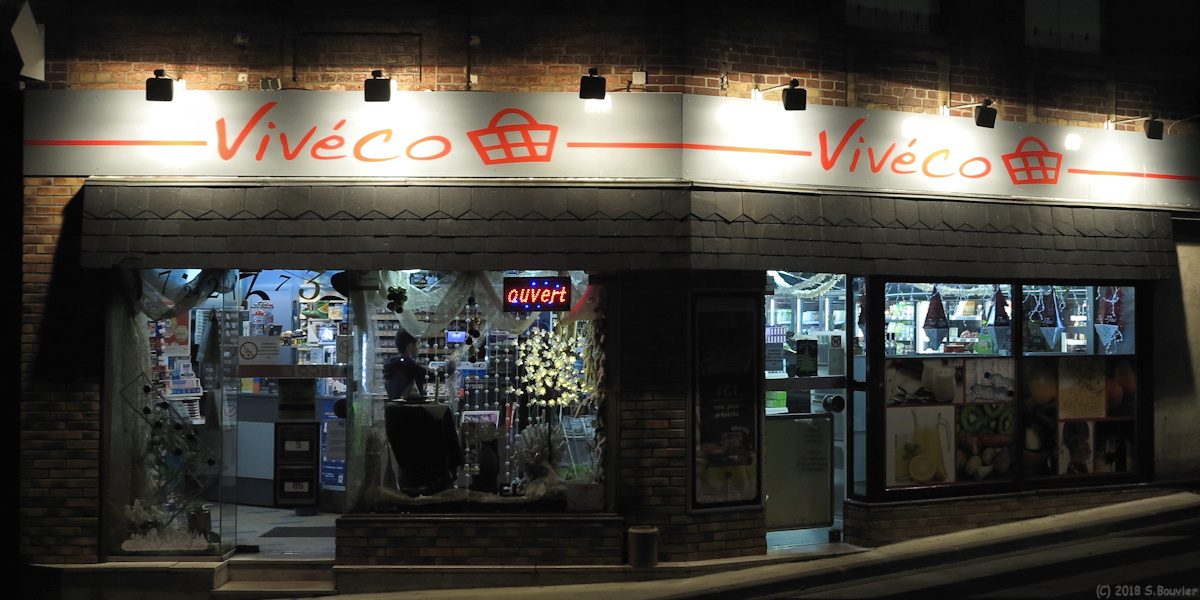 Dieppe (Epicerie, Nuit)