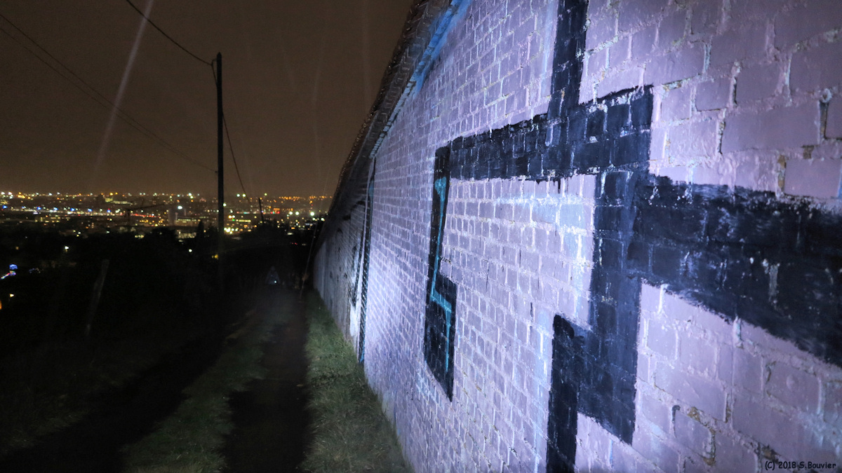 Rouen (Mur, Nuit)