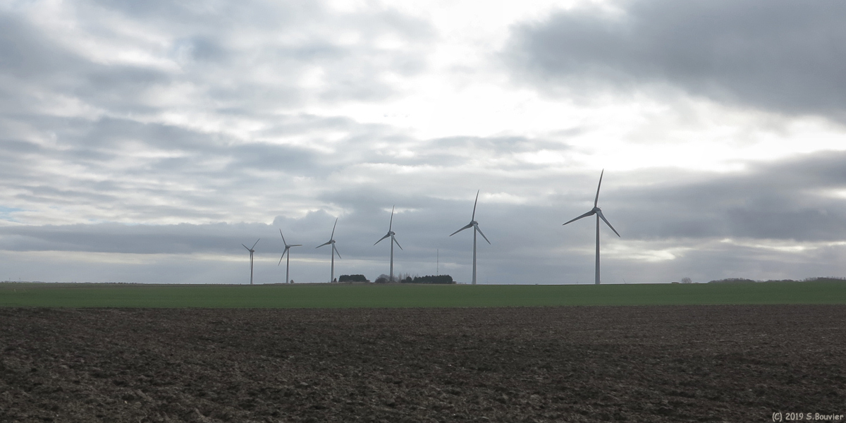 Manneville ès Plains (Eoliennes)