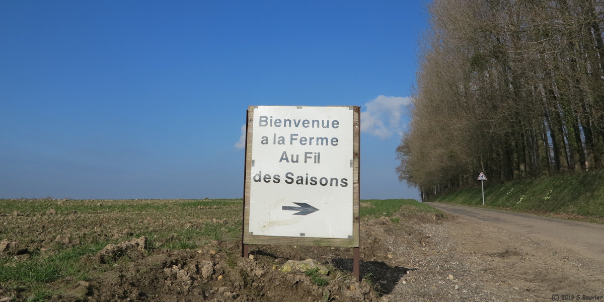 Amfreville les Champs (Panneau)