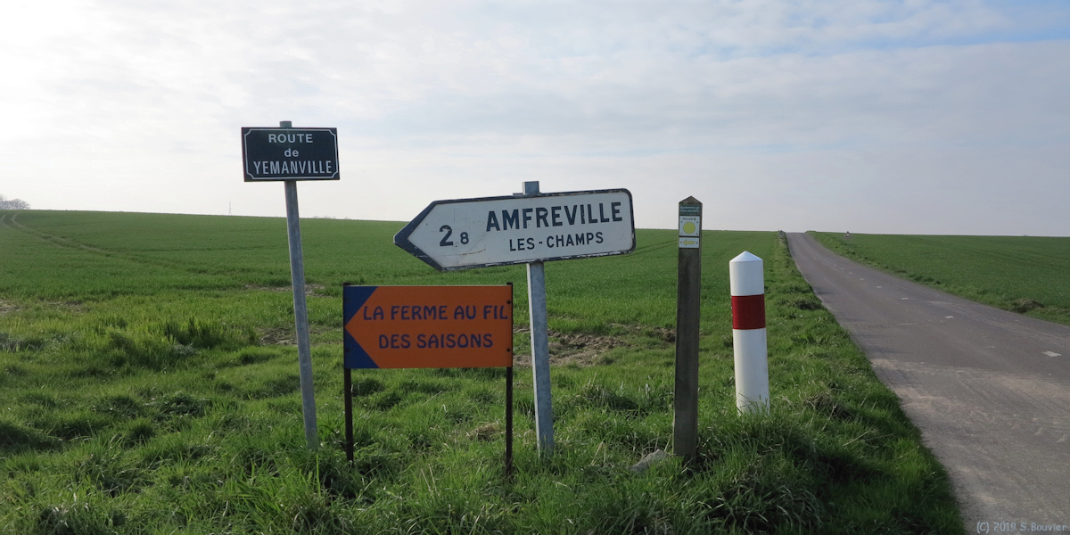 Ouville l'Abbaye (Panneaux)