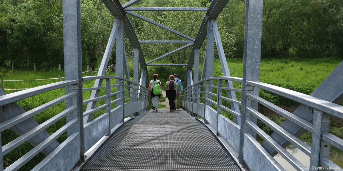 Saint Aubin les Elbeuf (Passerelle)