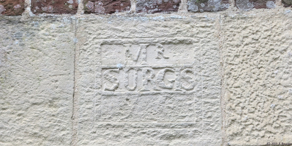 Auberville la Manuel (Inscription)