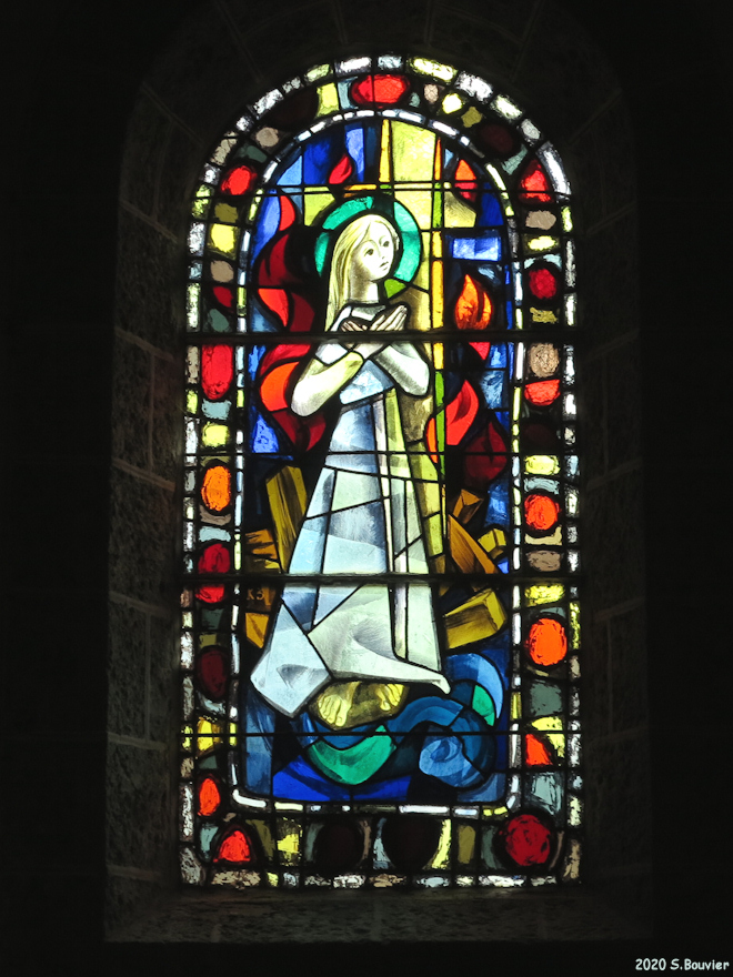 Sainte Marguerite sur Mer (Vitrail 1)