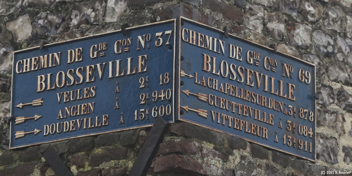 Blosseville (Anciennes Plaques)