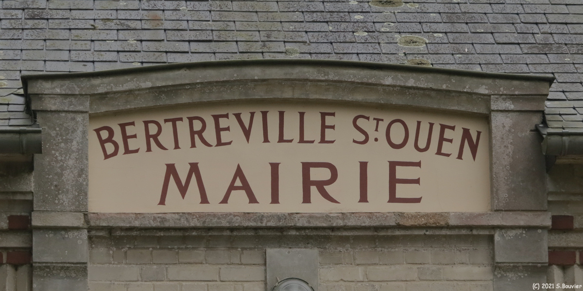 Bertreville Saint Ouen (Inscription)