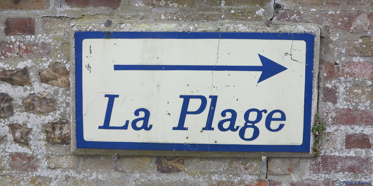 Hautot sur Mer (Plaque directionnelle)