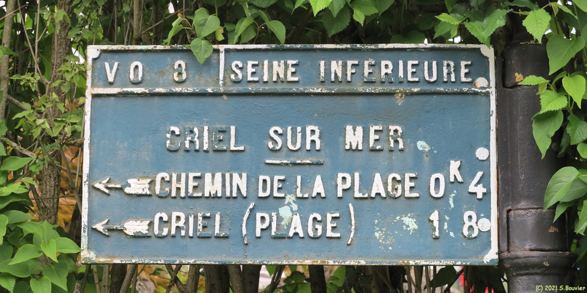 Criel sur Mer (Plaque 2)