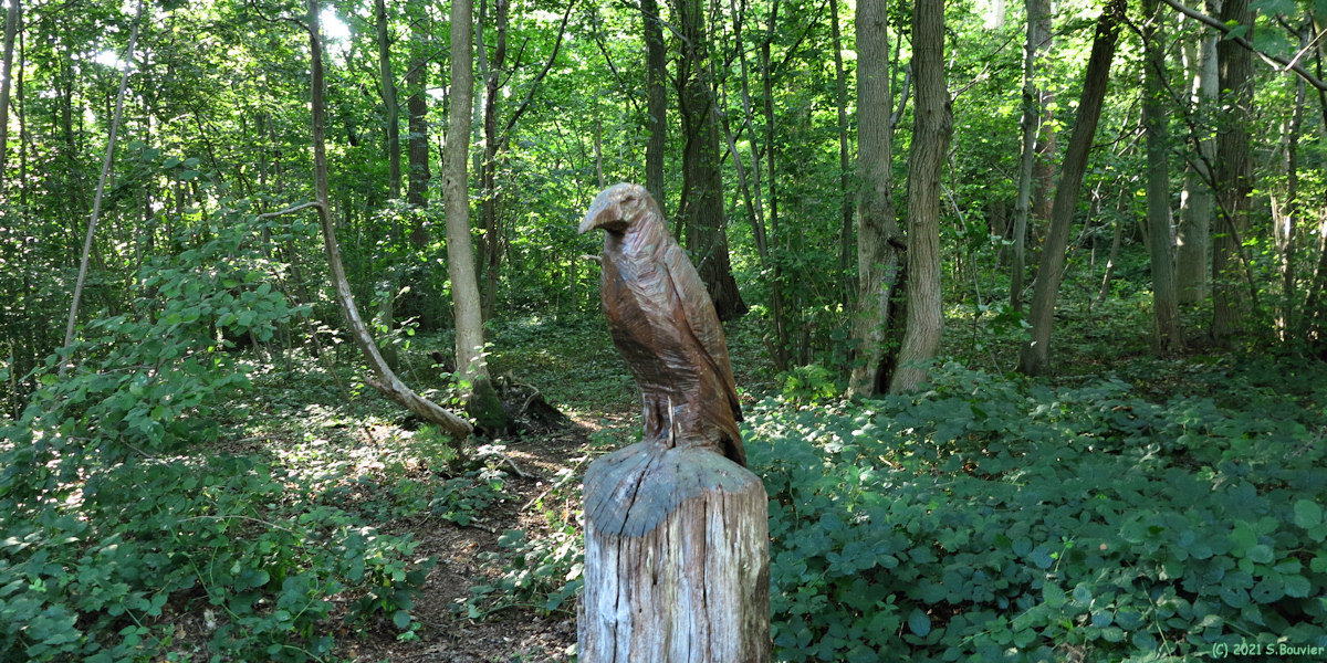Forêt de Villequier (Sculpture 1)