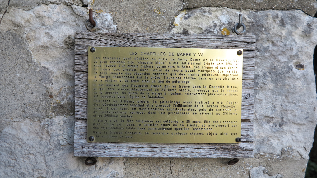 Villequier (Plaque)