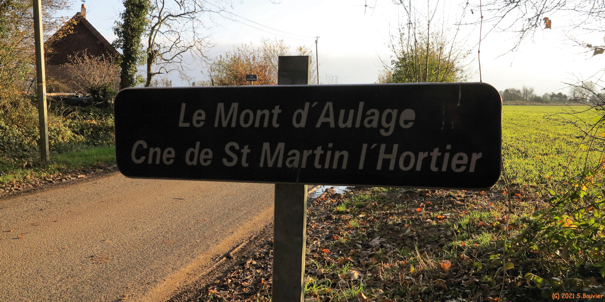Saint Martin l'Hortier (Panneau)