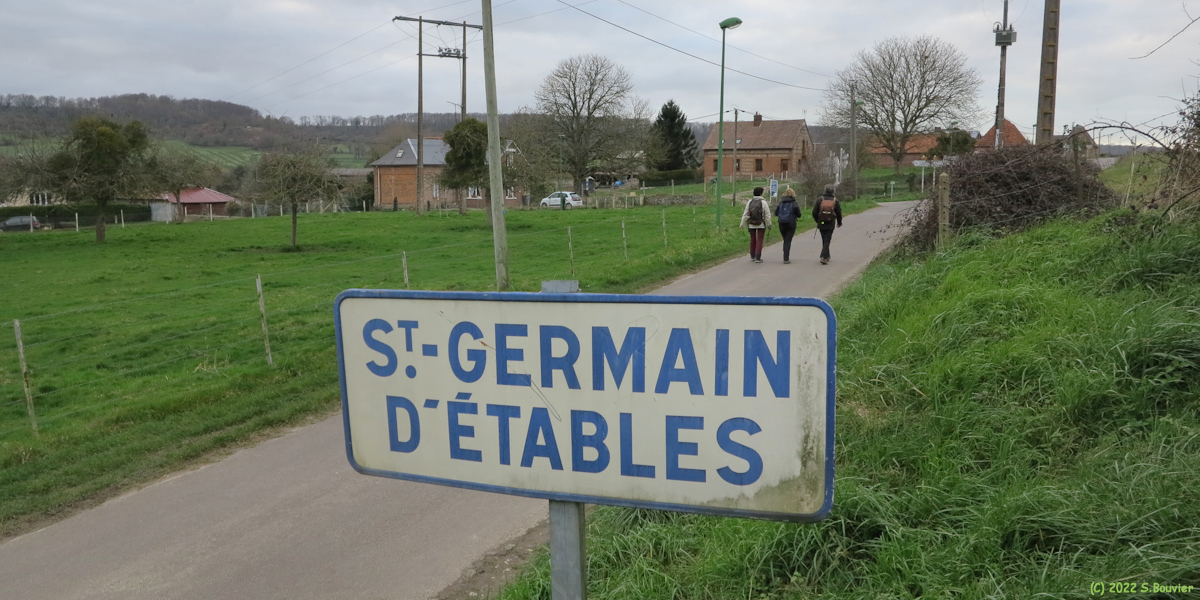 Saint Germain d'Etables (Panneau)