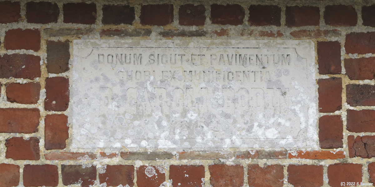 Saint Jacques d'Aliermont (Inscription)