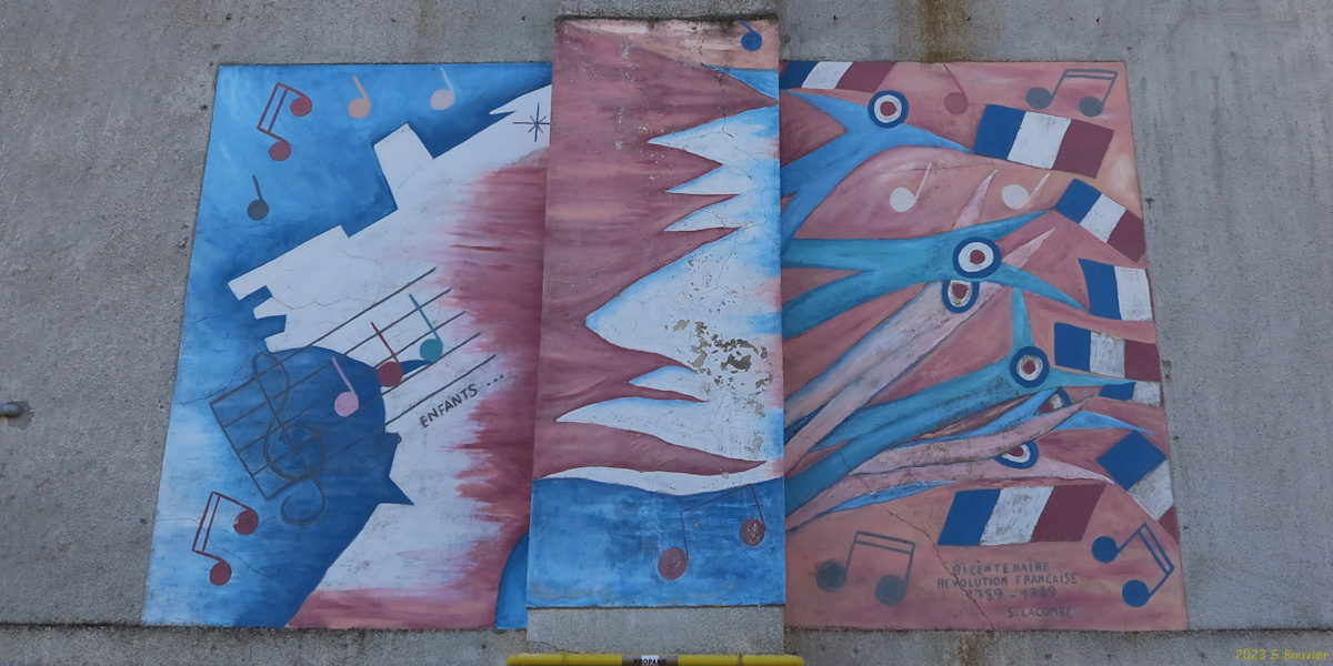 Saint Ouen du Breuil (Peinture murale)